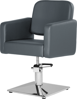 Кресло парикмахерское Элеганс Одри (серый №117)