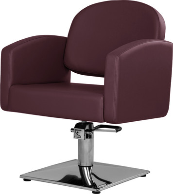 Кресло парикмахерское Элеганс Тера (бордовый №123)