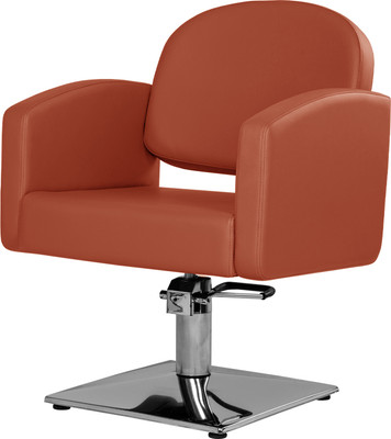 Кресло парикмахерское Элеганс Тера (оранжевый №122)