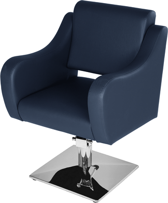 Кресло парикмахерское Элеганс МД-24 (синий №20)