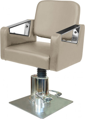 Кресло парикмахерское Элеганс МД-201 (светло-бежевый)