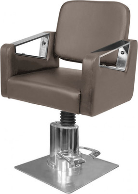 Кресло парикмахерское Элеганс МД-201 (темно-бежевый №104)