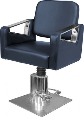 Кресло парикмахерское Элеганс МД-201 (синий №20)