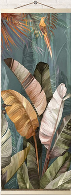Картина по номерам Молли Тропические листья 35x88 / HRP0014