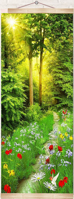 Картина по номерам Молли Тропинка в лесу 35x88 / HRP0030