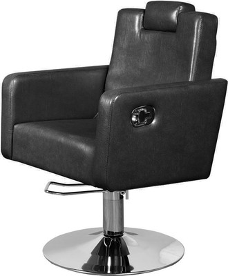 Кресло парикмахерское Элеганс МД-166 (черный крокодил)