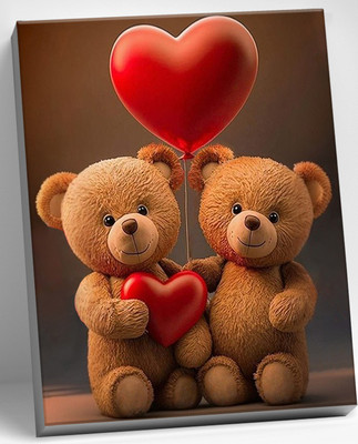 Картина по номерам Молли Влюбленные медвежата 40x50 / HR0668