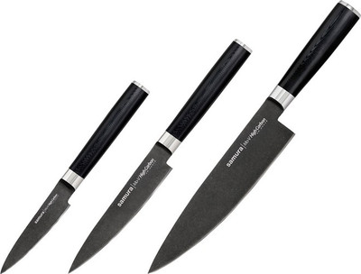 Набор ножей Samura Mo-V Stonewash SM-0230B/K