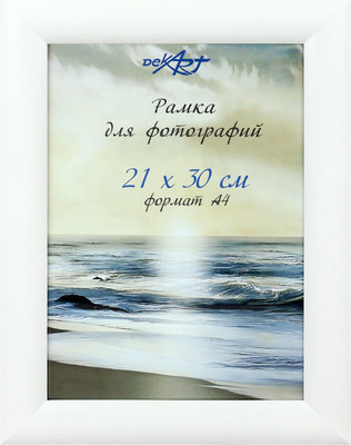 Рамка Декарт 21x30 8С2184 (белый)