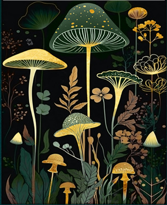 Картина по номерам Флюид Магический лес 40x50 / BHR0577