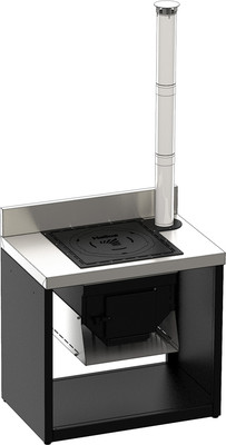 Печь под казан Helios HS-KU02-P900