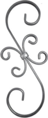 Элемент кованый Строй Свой Мир Узор фигурный 03.142-С_2 (2шт)