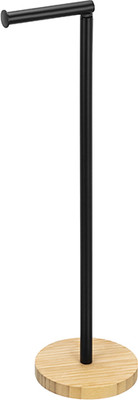 Стойка для туалетной бумаги El Casa 240500 (на бамбуковой подставке)