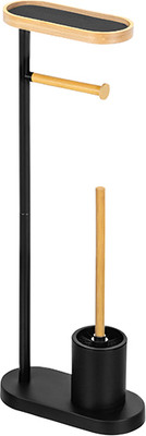 Стойка для туалетной бумаги с ершиком El Casa 240516 (бежевый)