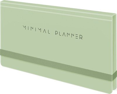 Еженедельник Brauberg Minimal / 116314 (64л, зеленый)