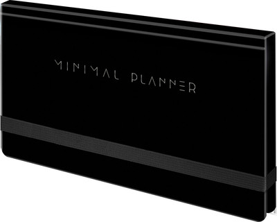 Еженедельник Brauberg Minimal / 116309 (64л, черный)