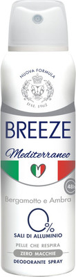 Дезодорант-спрей BreezE Mediterraneo (150мл)