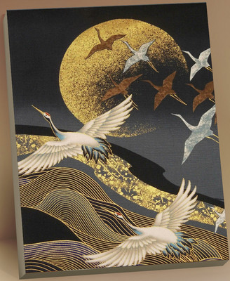 Картина по номерам Флюид Полет журавлей 40x50 / HR0452