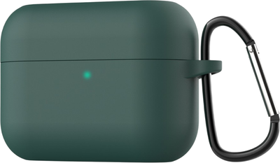 Чехол для наушников Rumi Силиконовый для Honor Choice CE79 (Earbuds X1) (темно-зеленый)