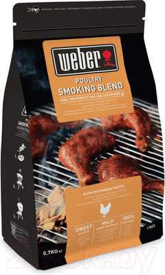 Щепа для копчения Weber Смесь для курицы 17833 (700г)