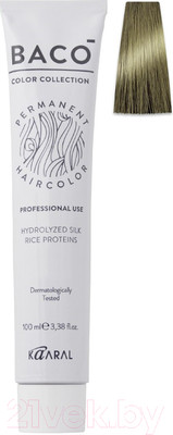 Крем-краска для волос Kaaral Baco 7.0 (блондин)