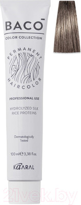 Крем-краска для волос Kaaral Baco 9.32 (очень светлый золотисто-фиолетовый блондин)