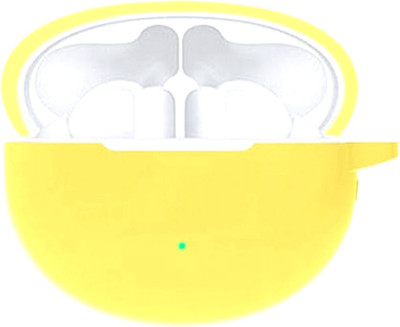 Чехол для наушников Rumi Силиконовый для Huawei Freebuds 4i (желтый)