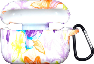 Чехол для наушников Rumi Mixed для Apple AirPods Pro (лилия)