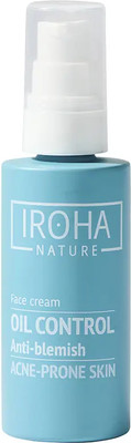 Крем для лица Iroha Nature Face Cream Oil Control Anti-Blemish (50мл)
