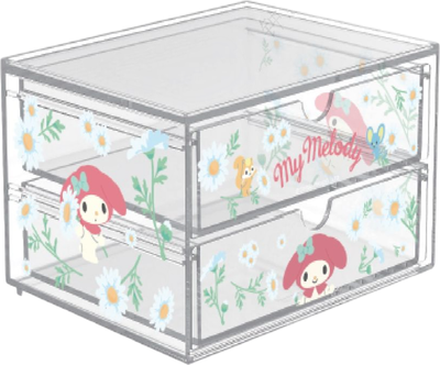 Органайзер для косметики Miniso Flower Fete 6549