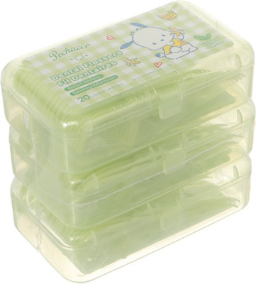 Зубная нить Miniso Pochacco Extra Fine со вкусом мяты 1100 (3x20шт)
