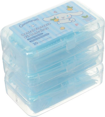 Зубная нить Miniso Cinnamoroll Extra Fine со вкусом мяты 1117 (3x20шт)