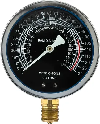 Манометр гидравлический RockForce RF-0500-8-M (62018)
