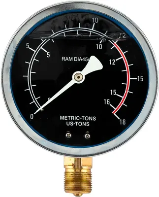 Манометр гидравлический RockForce RF-0500-1-M (62019)