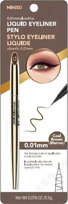 Подводка-фломастер для глаз Miniso Ultra-Fine 0.01mm / 8239 (коричневый)