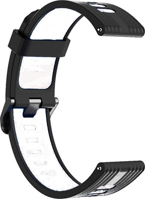 Ремешок для умных часов Rumi Runner 20мм (черный/белый)