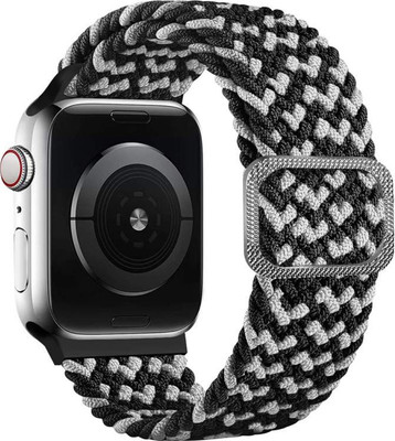 Ремешок для умных часов Rumi Wick для Apple Watch 42/44/45мм (черный/белый/полосы)