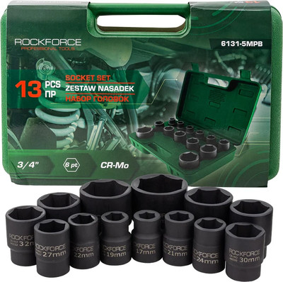 Набор головок слесарных RockForce RF-6131-5MPB (64 841)