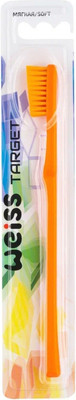 Зубная щетка WEISS Target мягкая (оранжевый)