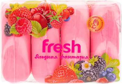 Набор мыла Fresh Ягодная фантазия (4x75г)