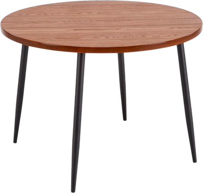 Обеденный стол Halmar Barry 105 (орех/черный)