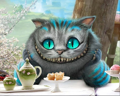 Картина по номерам Молли Чеширский кот 40x50 / FHR0581