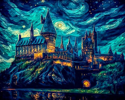 Картина по номерам Молли Хогвартс 40x50 / FHR0631