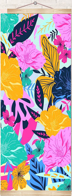 Картина по номерам Молли Тропические цветы 35x88 / HRP0167