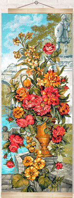 Картина по номерам Молли Аромат цветов 35x88 / HRP0169