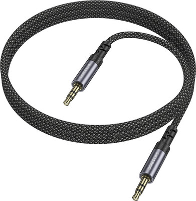 Кабель Borofone BL24 AUX (1м, серый)