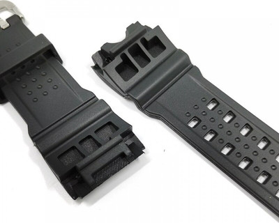 Ремешок для умных часов Rumi X-Plore для G-Shock GWG-1000GB/1100GB/GW-4000/A1100/G-1400 (черный)