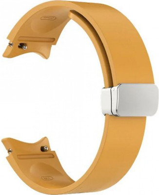 Ремешок для умных часов Rumi Flex Buckle для Samsung Galaxy Watch 4/5/6/7/FE (20мм, горичичный)