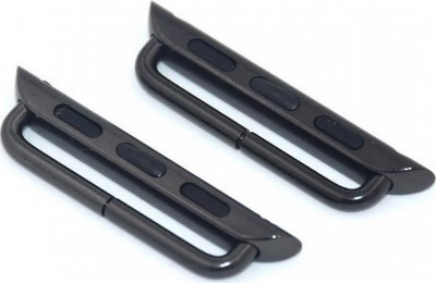 Адаптер ремешка для умных часов Rumi Для Apple Watch 42/44/45мм / 8418 (22мм, черный)