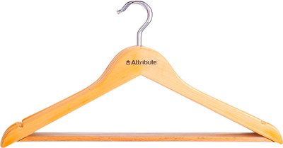 Набор деревянных вешалок-плечиков Attribute Classic AHN156 (6шт)